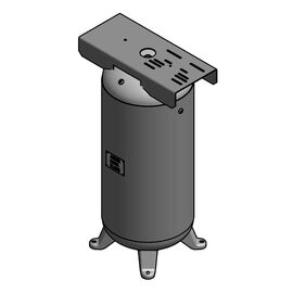 60 Gallon Air Tank with Feet & Top Plate Vertical 200 PSI ASME Coded | A10044