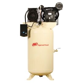 2475N7.5-P. PREMIUM Ingersoll Rand 7.5 HP Air Compressor Piston/Two Stage 80 Gallon Vertical Air Tank 230-Volt, 1-Phase