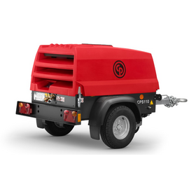 110 CFM Portable Diesel Air Compressor | Chicago Pneumatic 25 HP | CPS 110 KD8 T4F