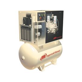 Ingersoll-Rand UP6-15CTAS, 15 HP Rotary Screw Air Compressor 52 CFM @ 125 PSI, Air Dryer and 80 Gallon Air Tank, 208/3/60