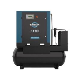 Kaishan KRST-7.5A2F4D8U, 7.5 HP Rotary Screw Air Compressor with Air Dryer & Tank, 24 CFM, 125 PSI, 460/3/60