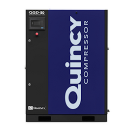 Quincy Compressor QGD-50, 50 HP Rotary Screw Air Compressor, 247 CFM