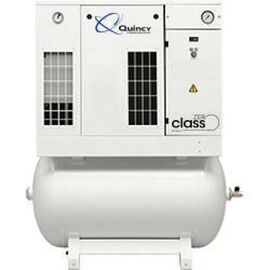 Quincy QOF-5 TMD, 5 HP Oilless Scroll Air Compressor 14.2 CFM, 116 PSI, Air Dryer & 70 Gallon Air Tank, 230/460-Volt 3-Phase
