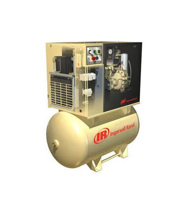 5 to 15 hp, fixed speed air-cooled compressor with auto start / stop functionality and simple diagnostics, with and without air dryers (TAS).