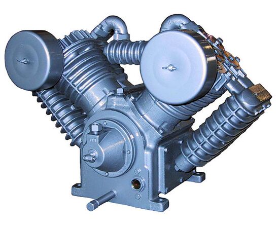 SAYLOR-BEALL 707, Two Stage Air Compressor Pump with Flywheel
