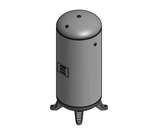 30 Gallon Air Tank with Feet Vertical 200 PSI ASME Coded | A10040