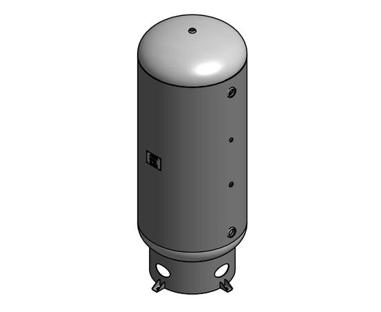 200 Gallon Air Tank Vertical with Skirt ASME 200 PSI | A10051