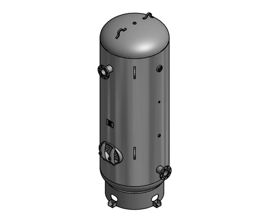 660 Gallon Air Tank Vertical Rated for 150 PSI ASME Coded | A10131
