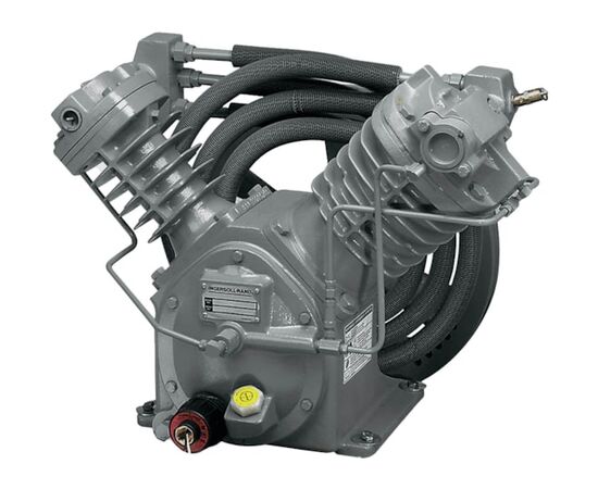 2545V Ingersoll Rand 10 HP Piston/Two Stage Air Compressor Pump with Flywheel Type 30