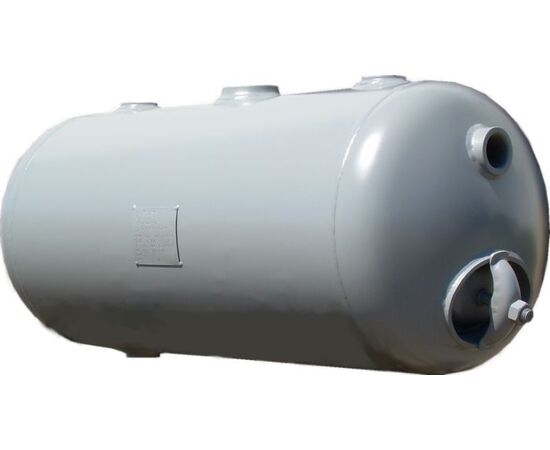 Penway AFTH013, 13 Gallon Horizontal Flash Tank, 150 PSI @ 400 F, 10" x 39", ASME CODED