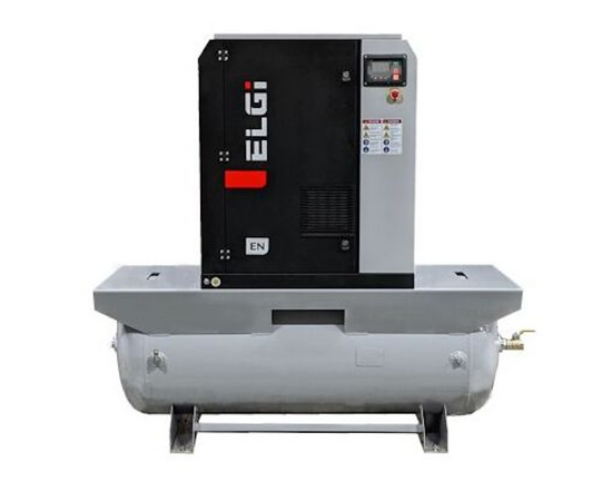 ELGI 20 HP Rotary Screw Air Compressor 73 CFM @ 125 PSI, 120 Gallon Air Tank, 208-230/460-Volt, 3-Phase | EN15-125-120T-A2A
