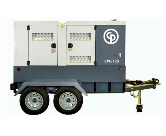 Chicago Pneumatic CPG 125 JD FT4 EB RS**, 125 kVA, Tier 4 Diesel Generator 8972823411