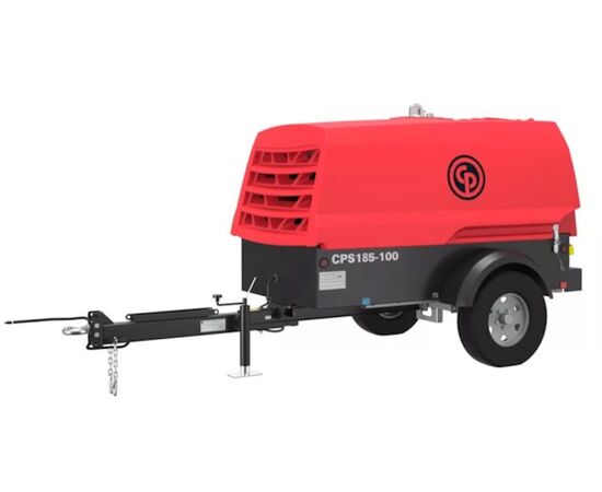 Chicago Pneumatic 195 CFM Portable Diesel Air Compressor, 49 HP | CPS 185 KoD