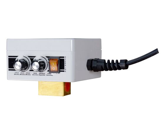 Clean Resources Box Electric Drain Valve, 1/4" Inlet, 1/4" Outlet, 115/1/60 | 744-01-000