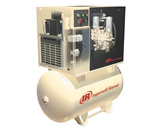 Ingersoll-Rand UP6-15CTAS, 15 HP Rotary Screw Air Compressor 52 CFM @ 125 PSI, Air Dryer and 80 Gallon Air Tank, 230/3/60