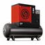 Chicago Pneumatic QRS 15D TM, 15 HP Rotary Screw Air Compressor, 54.9 CFM @ 125 PSI, 120 Gallon Tank & Air Dryer, 3-Phase